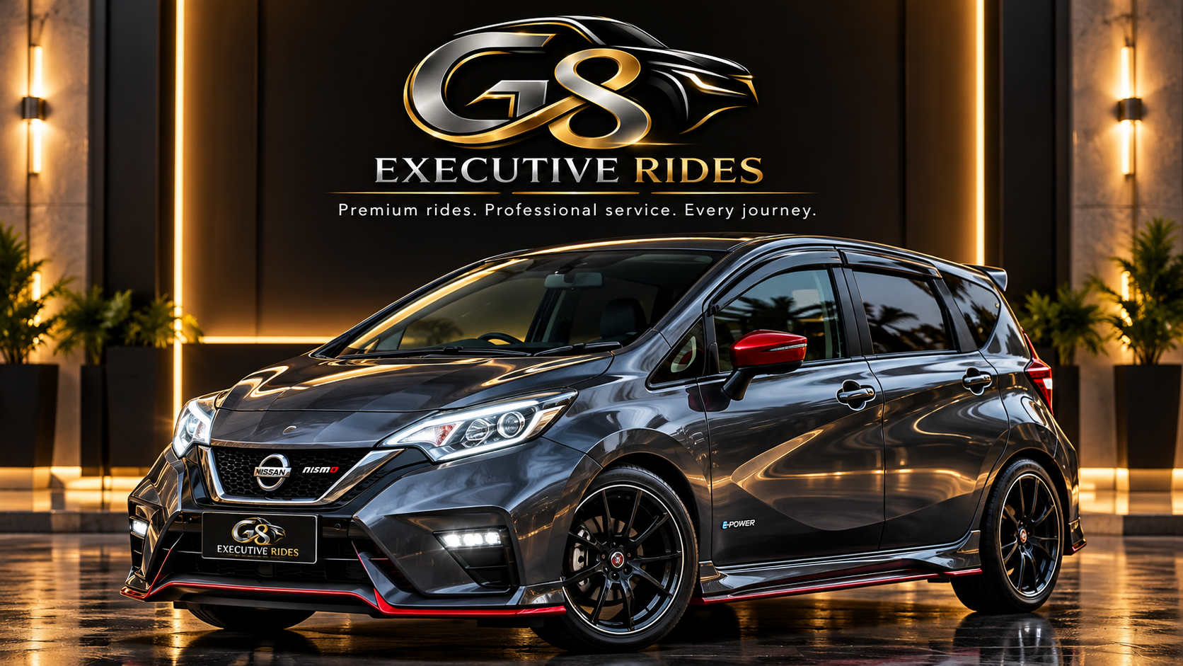 G8 Executive Rides premium vehicle